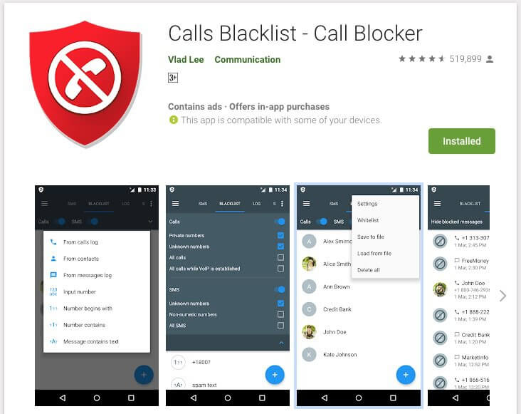 Calls Blacklist - Call Blocker Apps on Google Play