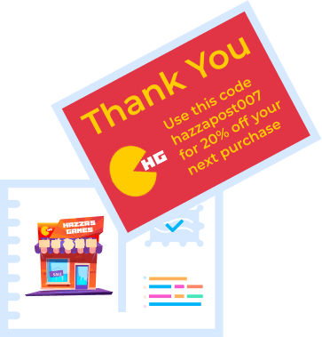 Thank you postcard example graphic
