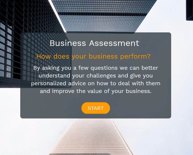 Business Assessment Questionnaire Start Image
